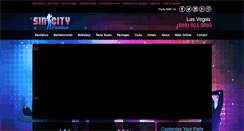 Desktop Screenshot of mysincityparty.com